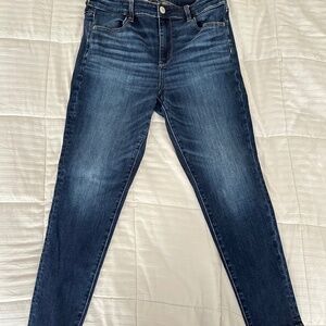 AE Dark Wash Hi-Rise Jeggings